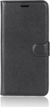 Mobigear Telefoonhoesje geschikt voor Samsung Galaxy Note 8 Hoesje | Mobigear Classic Bookcase Portemonnee | Pasjeshouder voor 3 Pasjes | Telefoonhoesje voor Pinpas / OV Kaart / Rijbewijs - Zwart