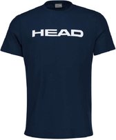 HEAD Club Ivan T-Shirt Junior Blauw Wit - Maat 152