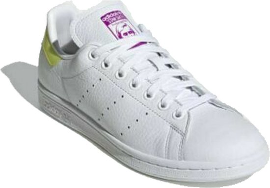 Adidas Stan Smith W - Wit, Vert, Violet - Taille 39 1/3 | bol