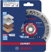 Bosch Accessories 2608900660 EXPERT multi-materiaal diamantslijpschijven, 125 x 22,23 x 2,2 x 12 mm Diameter 125 mm 1 stuk(s)