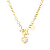 Hart / Chain Schakelketting - Goudlkleurig | Stainless Steel | Fashion Favorite