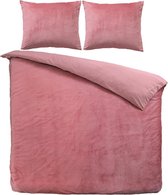 Velvet Dreams - Dekbedovertrek - Roze - 240x200/220 + 2 Kussensloop 60x70 cm (Lits-Jumeaux)