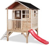 EXIT Loft 300 houten speelhuisje - naturel