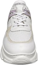 Piedi Nudi 42115-101 Bianco glicine - Sneakers - Dames sneaker - Witte sneaker - Lage sneaker – Sneaker