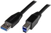 Kabel USB A naar USB B Startech USB3SAB10M           Zwart