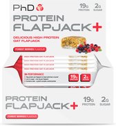PHD Nutrition Protein Flapjack+ - 12 repen - Forest Berries