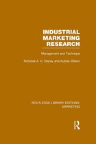 Industrial Marketing Research (Rle Marketing)