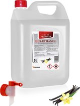 Ladanas® - Bio-Ethanol 5 L + dopkraan - Vanillegeur - Bioethanol 96,6% - Biobrandstof