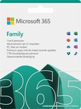 Microsoft 365 Family - Nederlands - 1 jaar abonnem