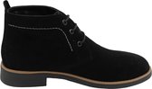 Schoenen- Desert boot- Heren laarzen 1025- Suède leer- Zwart 41