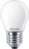 Philips Corepro LEDluster E27 Kogel Mat 6.5W 806lm - 840 Koel Wit | Vervangt 60W