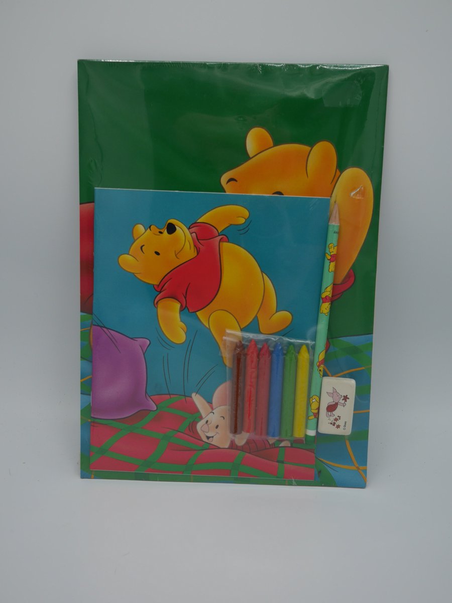 Winnie the Pooh schetsboek kleurset.
