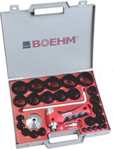 Boehm Holpijpenset 3 tot 50 mm incl. Sealing Ring Cutter