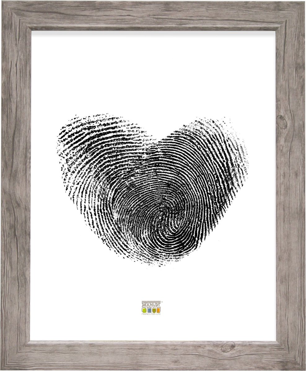 Deknudt Frames fotolijst S48SH7 - grijs-beige houttint - 40x50 cm