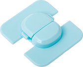 Hoek veiligheidsslot voor koelkast kasten blauw