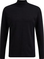 WE Fashion Heren slim fit T-shirt met turtleneck