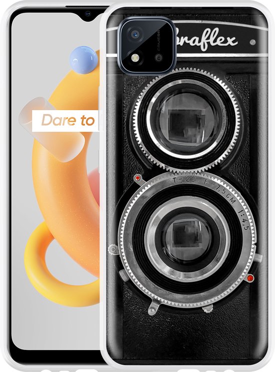 HAOTIAN Cover per Realme C11 Cover, Custodia in TPU a Gradiente Colori