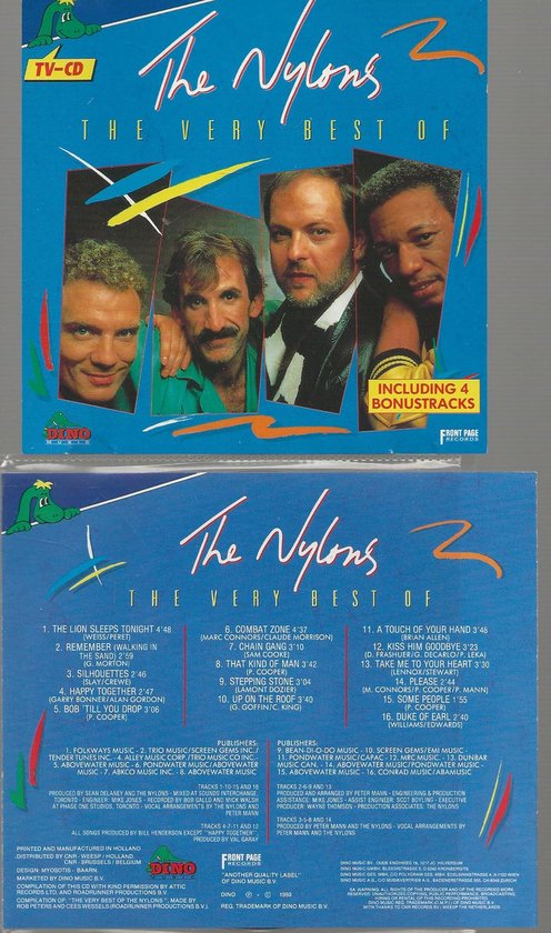 THE NYLONS - THE VERY BEST OF