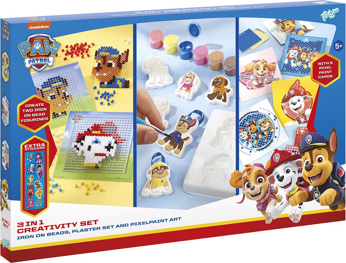 Totum Paw Patrol Nickelodeon Pixel Verf Craft Kit