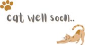 Kaart - Cat Well Soon