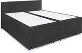 Beddenleeuw Boxspring Bed Julia - Elektrisch - 160x200 - Incl. Hoofdbord - Antraciet