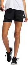 adidas - Pacer 3S Woven 2-in-1 Shorts - Shorts Women-XXL