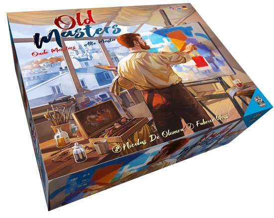Thumbnail van een extra afbeelding van het spel Oude Meesters - Old Masters - Alte Meister Bordspel