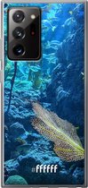 6F hoesje - geschikt voor Samsung Galaxy Note 20 Ultra -  Transparant TPU Case - Coral Reef #ffffff