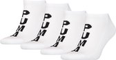 PUMA  Logo Sneaker 4-Pack Heren Sokken - Maat 39-42