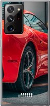 6F hoesje - geschikt voor Samsung Galaxy Note 20 Ultra -  Transparant TPU Case - Ferrari #ffffff