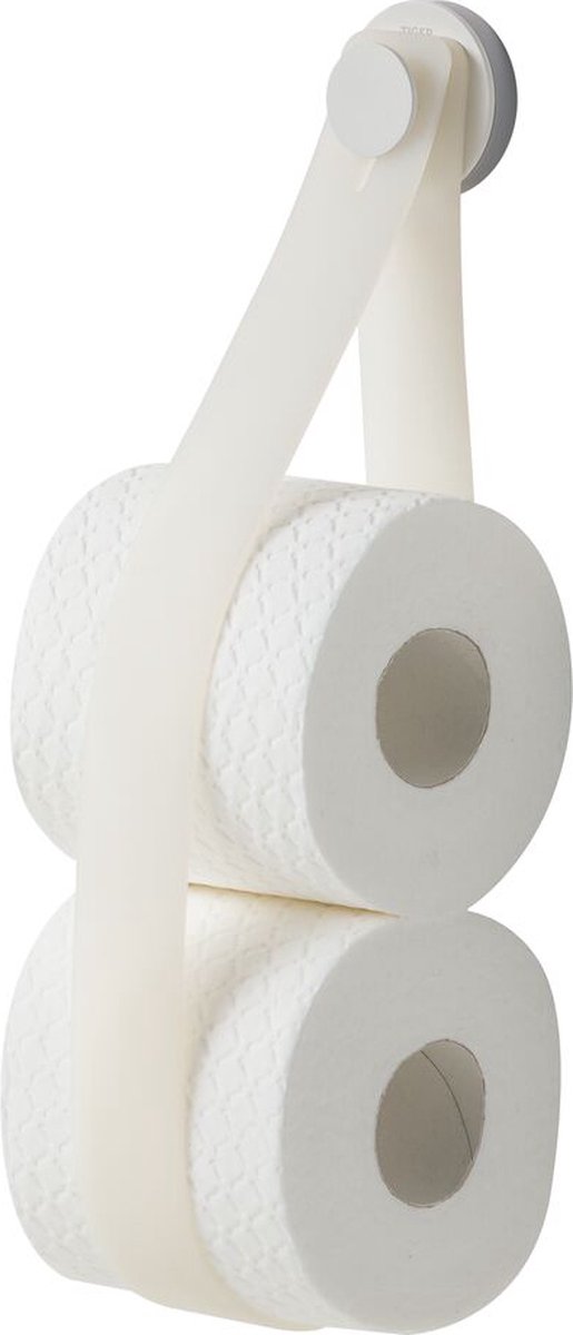 Ensemble d'Accessoires de Toilettes Tiger Urban Blanc Sans Rabat (3 Pièces)