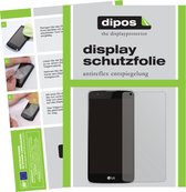 dipos I 2x Beschermfolie mat compatibel met LG Phoenix 2 Folie screen-protector (expres kleiner dan het glas omdat het gebogen is)