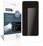 dipos I 2x Pantserfolie mat compatibel met Xiaomi Redmi Note 11 Pro Beschermfolie 9H screen-protector (expres kleiner dan het glas omdat het gebogen is)