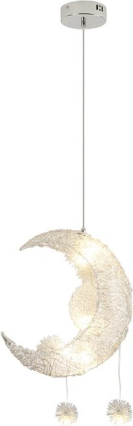 Lampe A Suspension Goeco Chambre Chambre D Enfant Forme Lune Avec Etoiles Chambre Bol Com