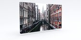 Akoestisch     schilderij Amsterdam - 126x64 cm  | Geluidsisolatie | Akoestische panelen | Isolatie paneel | Geluidsabsorptie | Akoestiekwinkel