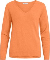 VILA VIRIL V-NECK L/S KNIT TOP-FAV Dames Trui - Maat XS