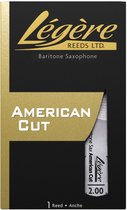 Legere Bariton Saxofoon Riet American Cut - Dikte 3.25