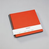 Fotoalbum - semikolon - Spiral - Economy Album - Large - Zwarte pagina's - Orange