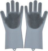 Grijze Handschoenen - Afwashandschoenen - Keuken - Badkamer - Handschoenen voor de Huishouding