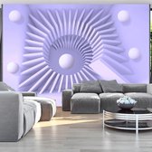Zelfklevend fotobehang - Lavender maze.