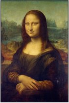 Akoestisch schilderij - EASYphoto  - XXL: 180 x 268 cm - 50 mm  -  Leonardo da Vinci - Mona Lisa - Akoestisch fotopaneel - Akoestisch wandpaneel - Geluidsabsorberend - Esthetisch -