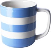 Cornishware Blue Mug 28cl - Mok 28cl blauw wit gestreepte cornishblue mok