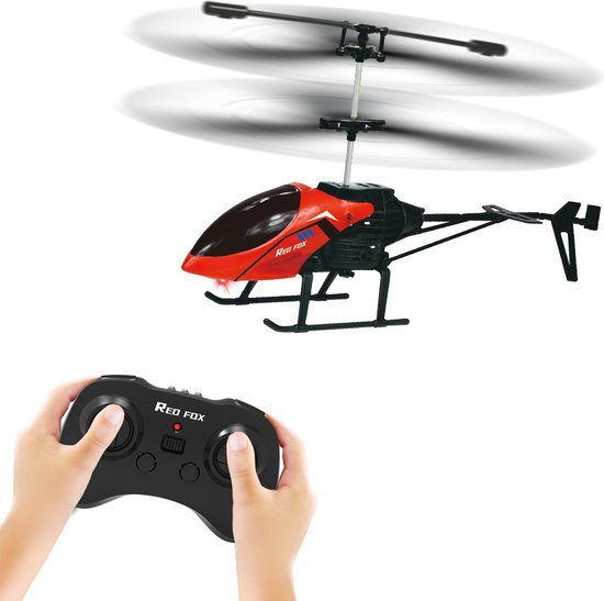 Gear2Play Red Fox Helikopter - Bestuurbare Helikopter - Gear2Play
