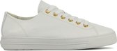 Paul Green Vrouwen Leren    Lage sneakers / Damesschoenen  5704 - Wit - Maat 37.5