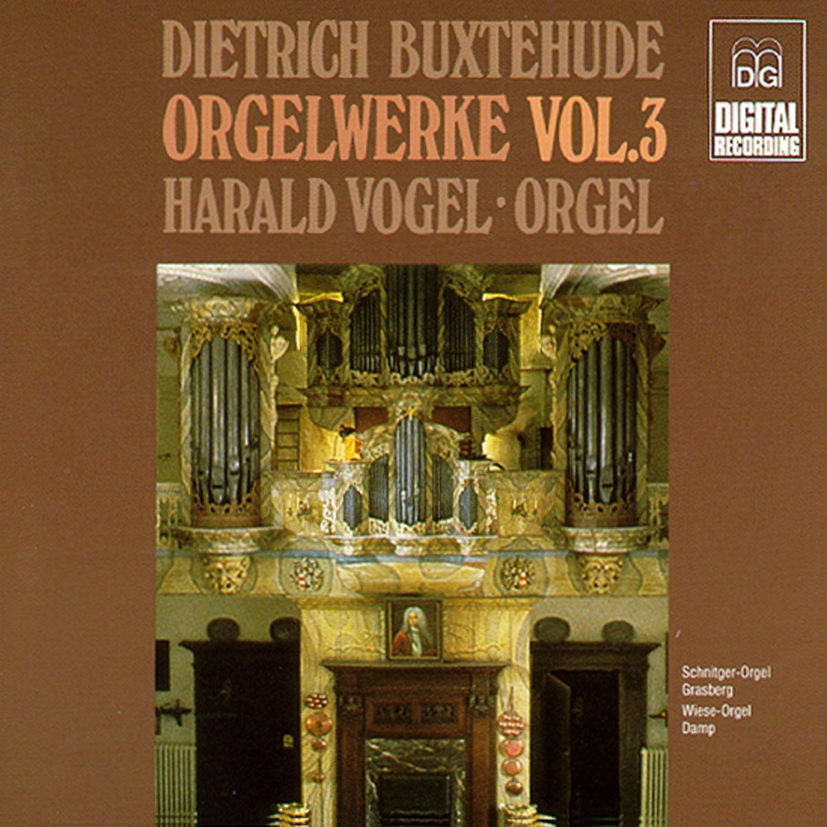 Harald Vogel - Buxtehude: Complete Organ Works Vol. 3 (CD)