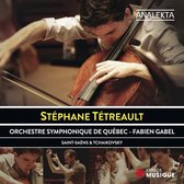 Stéphane Tétreault, Orchestre symphonique de Québec, Fabien Gabel - Saint-Saëns & Tchaikovsky (CD)
