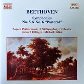 Zagreb Philharmonic, CSR Symphony Orchestra, Richard Edlinger, Michael Halász - Beethoven: Symphonies Nos. 5 & 6 (CD)