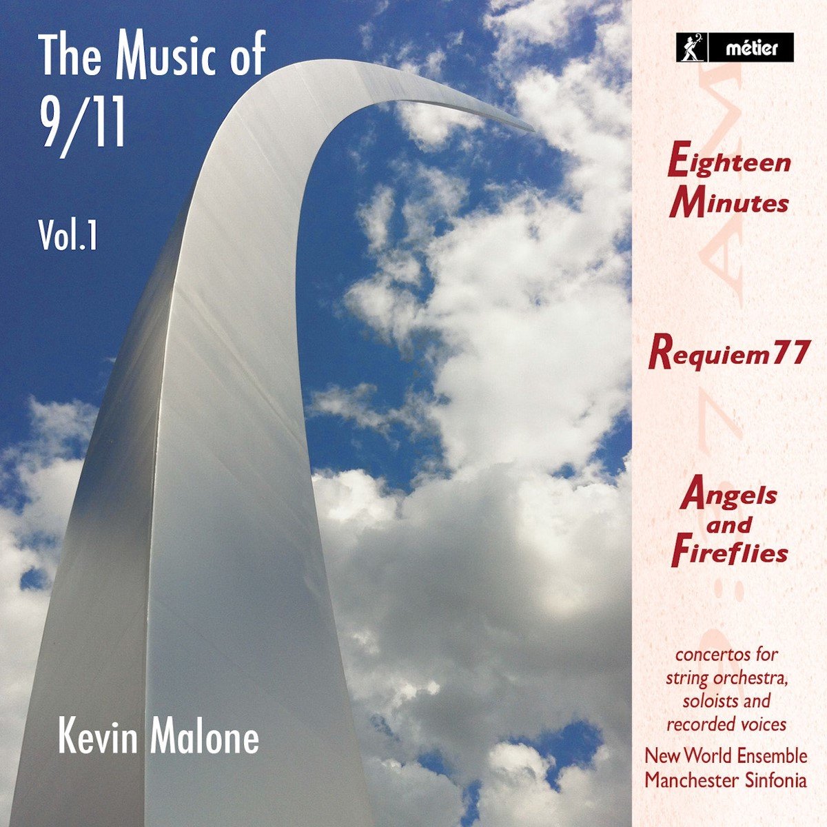 New World Ensemble & Manchester Sinfonia - Malone: Music Of 9/11 Vol.1 (CD)