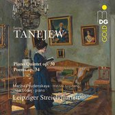 Leipziger Streichquartett - Tanejew: Piano Quintet (CD)