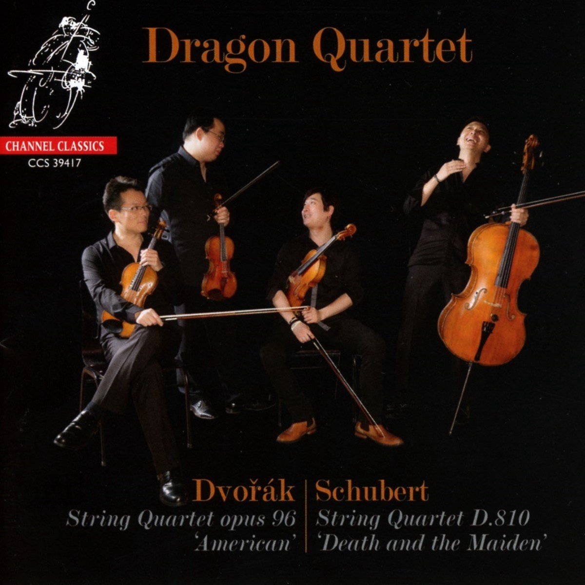 Dragon Quartet - Schubert: String Quartet Op. 96 'American' | Dvořák: String Quartet D.810 'Death and the Maiden' (CD)